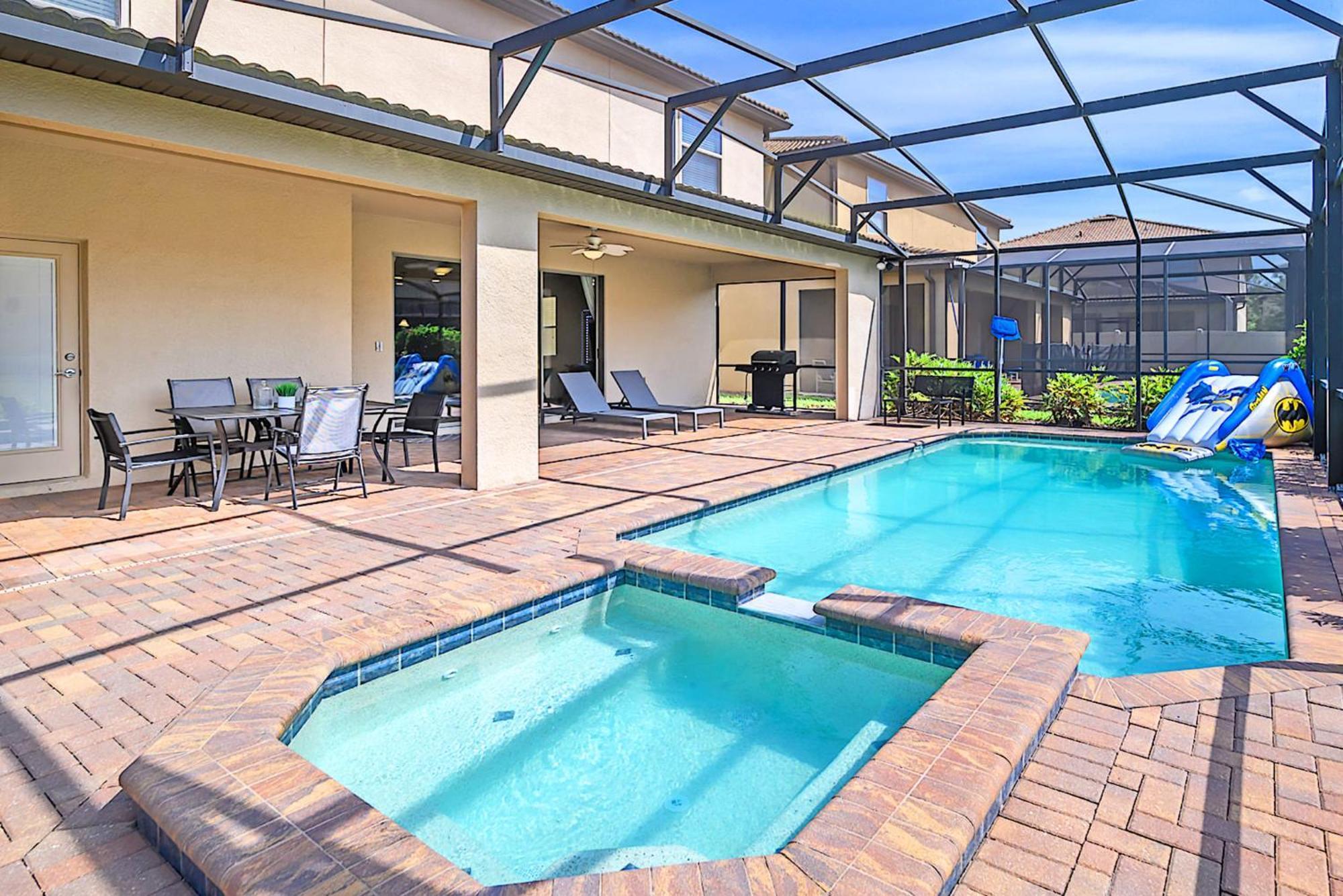 8Br Resort Home W Pool Hot Tub And Theatre Loft Kissimmee Buitenkant foto