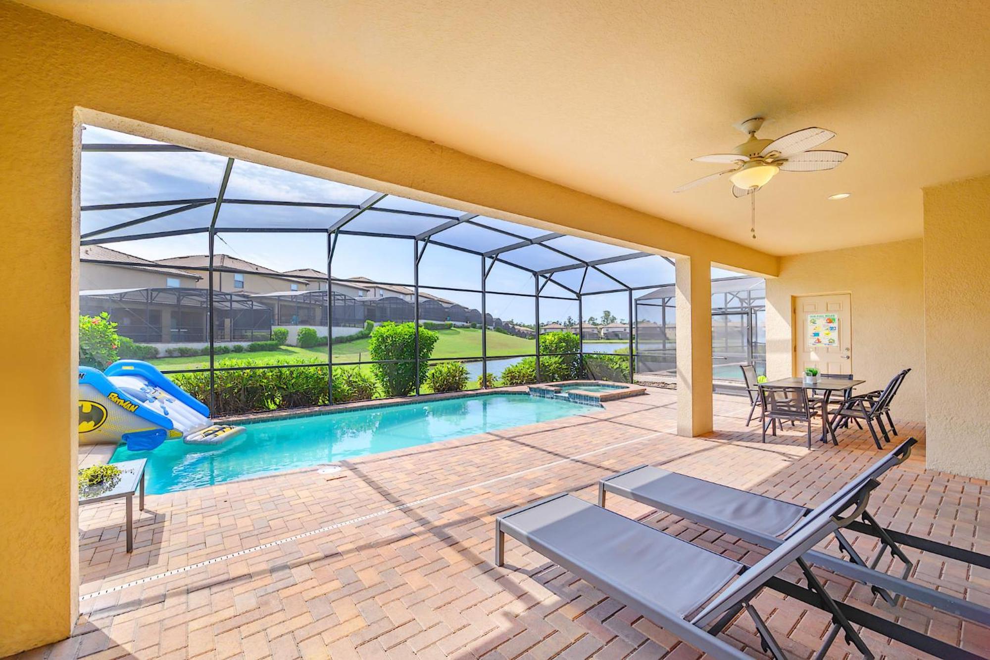 8Br Resort Home W Pool Hot Tub And Theatre Loft Kissimmee Buitenkant foto