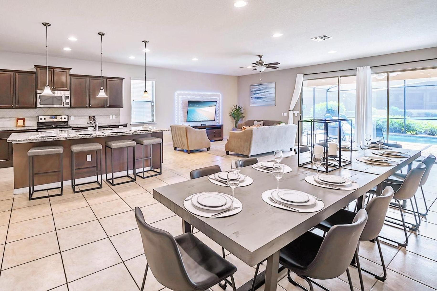8Br Resort Home W Pool Hot Tub And Theatre Loft Kissimmee Buitenkant foto
