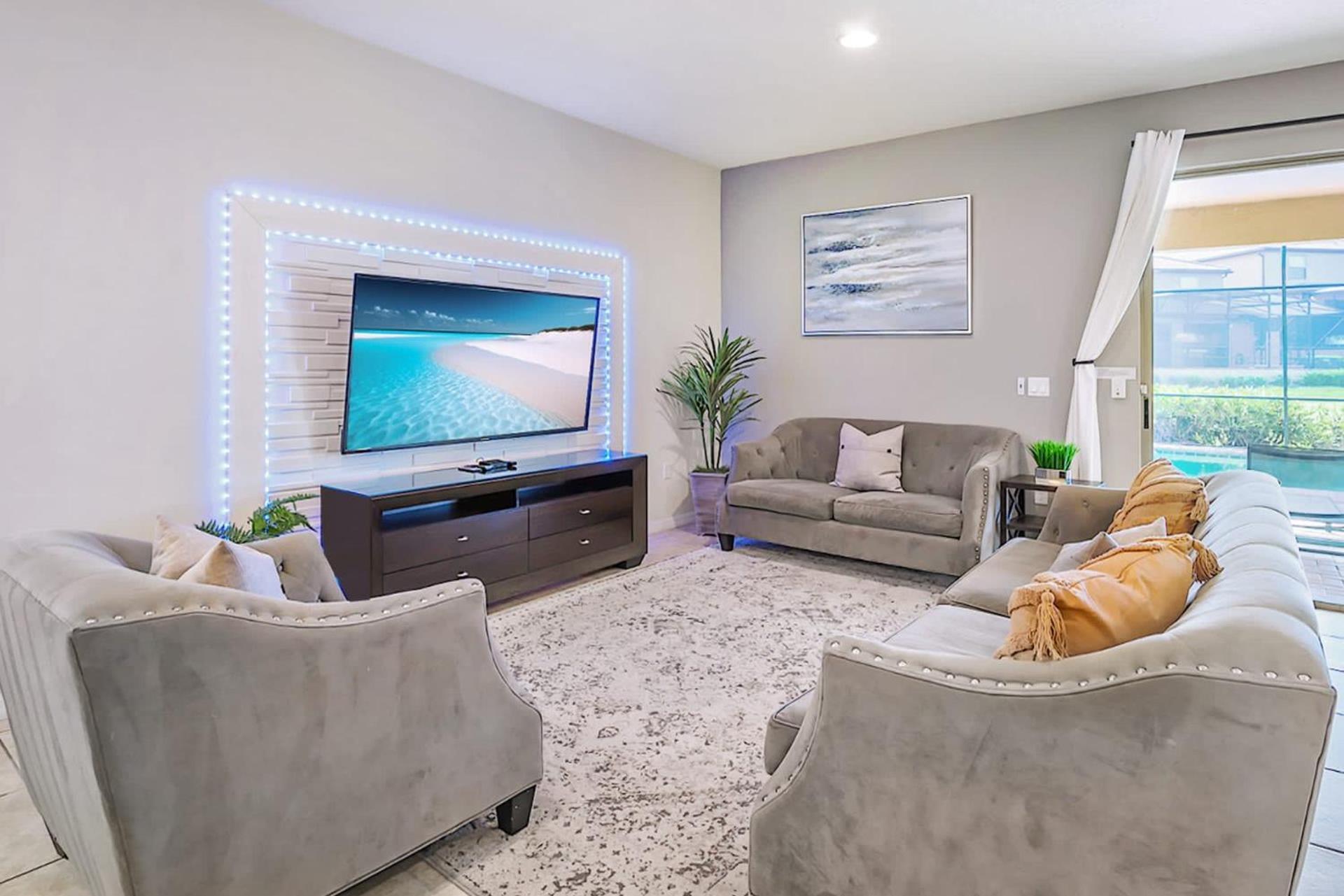 8Br Resort Home W Pool Hot Tub And Theatre Loft Kissimmee Buitenkant foto